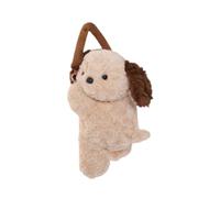 Sharplace Car Plush Animal Tissue Holder Tissue Dispenser Decorative Hanging Paper Storage Container for Car Bathroom, Home, Dog