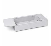 Sharplace Case with Built-in Base Handle Easy Wood Or PVC Structure Secure Fit Suitable for Home use Sewing Classes Travel, PVC Base