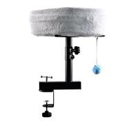 Sharplace Cat Bed for Desk, 360° Rotating Table Clamp Desktop Attachment Cat Nest Modern Space Saving for Office Game Indoor Adjustable