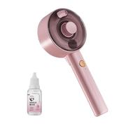 Sharplace Cat Hair Comb Cat Grooming Brush Portable LED Blue Light Self Cleaning Removal Comb for Cats and Dogs Pet Spray Massage Comb, Pink and Essence 25ml