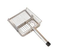 Sharplace Cat Litter Lifter Nonstick Pet Accessories Heavy Duty Stainless Steel for Most Litter Box Portable Sifting er, Strip