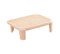 Sharplace Cat Litter Ramp Kitten Footboard Elevated Cat Litter Step for Living Room Lavatory, Coffee