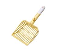 Sharplace Cat Litter Scoop, Pet Bedpan, Fast Sifter,Comfortable Gripping, Cat Sand Scoop for Rabbits Pets Supplies Puppy, yellow