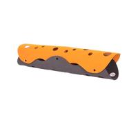 Sharplace Cat Passage Tunnel Pet Tube 60 Cmx35 cm Space Saving Cat Toy Cave for Exercise Hide Playing Accessories, Orange Gray