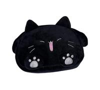 Sharplace Cat Pencil Case Pouch Stationery Organizer Zipper Pen Case Portable Storage Pen Bag for Teen Adults School Children Brushes, Black