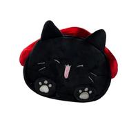 Sharplace Cat Pencil Case Pouch Stationery Organizer Zipper Pen Case Portable Storage Pen Bag for Teen Adults School Children Brushes, Red Black