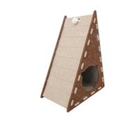 Sharplace Cat Scratch Pad Cat Scratching Board Scratching Toy Felt Play Furniture Protector Interactive Toy for Small Medium Large Cats, brown