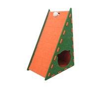 Sharplace Cat Scratch Pad Cat Scratching Board Scratching Toy Felt Play Furniture Protector Interactive Toy for Small Medium Large Cats, orange