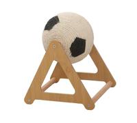 Sharplace Cat Scratcher Ball Exercise Toy Multi Function,Sturdy,Creative Rotating Ball Pet Supplies Sisal Rope for Small Animals Kitten