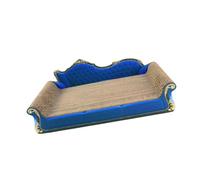Sharplace Cat Scratcher Sofa Bed Cat Scratching Board Home Furniture Protector Pet Bed Scratching Pad for Kitten Indoor Cats Playing, Royal Blue