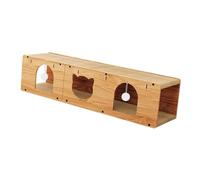 Sharplace Cat Scratcher Tunnel Cat Tunnel Bed Corrugated Paper Gifts Comfortable Furniture Protection Scratch Resistant Scratching Pad, L