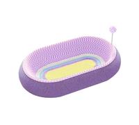 Sharplace Cat Scratching Board Pet Supplies Kitten Interactive Toy Cat Bed Cats Scratch Pad for Play Exercise Chasing, Oval