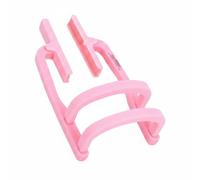 Sharplace Cello Bow Cello Bow Guide Straightener Alignment Tool With Anti Slip Hold Nylon And Silicone Build For Clean String Crossing Suitable for daily training student lessons studio, Pink