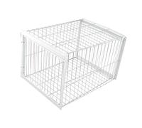 Sharplace Chicken Cage Automatic Pigeon Collection Iron Easy Assembly Single Way Entrance Auto Heavy Duty for Orchards, 2 Entrance