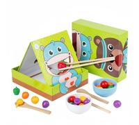 Sharplace Children Interactive Game Chopstick Training Playset Spoon Feeding Activity Parent-Child Interaction Educational Toy Suitable for Learning