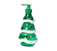 Sharplace Christmas Soap Dispenser Liquid Container Cute Novelty Multi Functional Shampoo Dispenser Christmas Decor for Indoor Ornament, Christmas tree