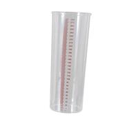 Sharplace Clear Pp Graduated Cylinder Graduated Container Educational Tools for Replacement Rain Gauge Container Weather