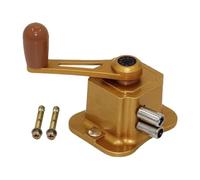 Sharplace Clothes Rack Hand Crank Hand Shaker Heavy Duty Easy to Install Versatile Replace Parts Clothing Hanger Accessory for Laundry, Golden