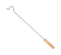 Sharplace Clothing Hook Pole,Closet Reacher Pole,Clothes Hanger Reaching Rod Reach Garment Hook for Retail Ceilings Wardrobe Boutique, Length 61cm