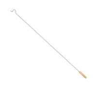 Sharplace Clothing Hook Pole,Closet Reacher Pole,Clothes Hanger Reaching Rod Reach Garment Hook for Retail Ceilings Wardrobe Boutique, Length 145cm