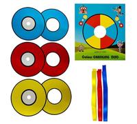 Sharplace Color Changing Disc, Color Change Trick Gadgets, Portable Lightweight Close up Entertainment for Children's Performance