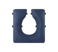 Sharplace Commode Chair Cushion Toilet Seat Cushion Seniors Disabled Waterproof Thickened Camping Toilet PU Leather Universal Household, Gourd Hole