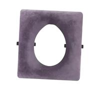 Sharplace Commode Seat Cushion Removeable Cover Universal Fit Easy to Install Toilet Chair Pad Elderly Toilet Seat Cushions for Seniors, O Shape