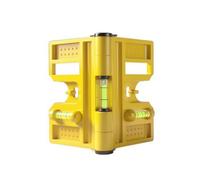 Sharplace Compact Foldable Column Level | Folding, Level with 3 Bubble Vials, for Tube Installation, Railing Alignment, Carpenters, Builders, Style B
