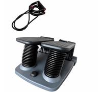 Sharplace Compact Stepper with Resistance Bands, Haze Gray | Space-Saving, Stepping Machine, Fitness Equipment, for Home Gym
