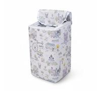 Sharplace Cover Top Loading Washer Dust Guard Laundry Appliance Polyester Material Suitable for Laundry Room Balcony Utility Corner , Fairy Tale Journey , Top Opening Large