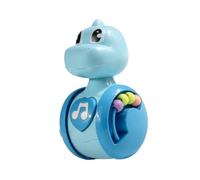 Sharplace Crawling Toy Dinosaur Wobble Toy,Creative,Tummy Time Early Learning for 0-3 Years Babies Boys Girls, Blue
