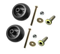 Sharplace Deck Wheels Kit with Bolts Locknuts Maintenance Parts Sturdy Replacement Hardware Kit for 103-7263 109-9011 103-3168, 2 Pieces Kit