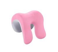 Sharplace Desk Sleeping Napping Pillow Headrest Pillow for Neck Multifunctional Detachable with Zipper Office Chair Memory Neck Support, Pink Gray