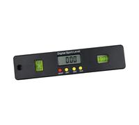 Sharplace Digital Spirit Level Angle with Display, Protractor, Bubble Inclinometer for Industrial Construction, Woodworking, DIY, 20cmx4.5cm