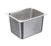 Sharplace Dishwasher Perforated Food Pan | Stainless Steel Steam Pan, Easy to Clean, for Buffet Stations, Caterers, Chefs, 325 X 265 X 20 CM