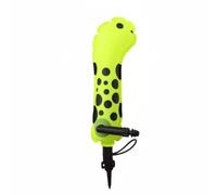 Sharplace Diving Buoy Inflatable Underwater Toy Glider Dive Practice Accessory Nylon TPU Build for Smooth Water Movement suitable for pool games travel, Yellow, Polka Dot