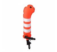 Sharplace Diving Buoy Inflatable Underwater Toy Glider Dive Practice Accessory Nylon TPU Build for Smooth Water Movement suitable for pool games travel, Orange, Plain