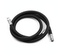 Sharplace Diving Hose Braided Low Pressure Regulator Breathing Scuba Flexible Routing with and Stow Management Suitable for Training Diving, Black, 30cm