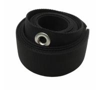Sharplace Diving Weight Belt Scuba Belt Strap Weightbelt Waist Strap With Secure Eyelet Custom Length Polyester And 316 Stainless Steel Suitable for boat dives, Black
