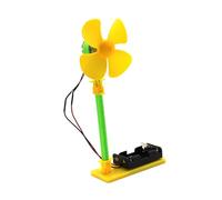 Sharplace DIY Electric Fan Assembly Kit Educational Toy Handmade Developmental Toy Handcrafted Science Educational Crafts Teaching Aids