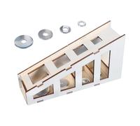 Sharplace DIY Separator Toy Stem Project Wood Portable Change Sorter Creative for Age 7-14 Years Old Accessories Birthday Present