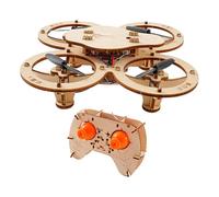 Sharplace DIY Wooden Assembly RC Aircraft Kit Gift Assembly Handmade Unique Crafts Educational Science Experiment Toy Easy to Assemble