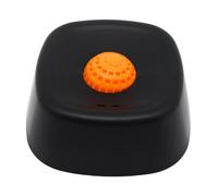 Sharplace Dog Liquid Lick Bowl Treat Dispenser Spillproof Interactive Anti Slip Slow Feeder Dish for Office Bedroom Indoor Dorm Home, black