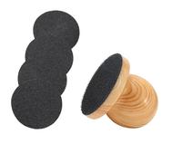 Sharplace Dog Nail File Paw Grind Tool Relaxing Nail Trimming Portable Pet Claw Care Dogs Scratching Board for Large Cats Medium Dogs, Wood Color