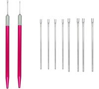 Sharplace Doll Hair Rooting Tool Rehairing Insert Tool Craft Awl Metal Construction With Knurled Handle For Accurate Strand Placement Suitable for doll repair custom styling crafting projects