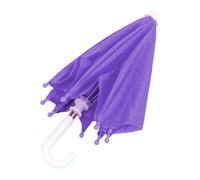 Sharplace Dollhouse Miniature Umbrella,Cute Umbrella Parasol Ornament,Kids Children Toy,Hanging Decorative Prop for 18 inch Girls Dolls, violet