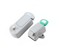 Sharplace Door Handle Freezer Room Industrial Door Latch Keyed Lock Hardware Surface Mounted Suitable for Maintenance Rooms