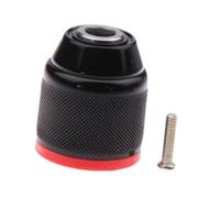 Sharplace Drill Chuck Drill Bit Adapter Parts Practical Multipent Lightweight Sturdy Premiumnce Metal Power Tool for Drillings Engraving, Height 4.6 cm