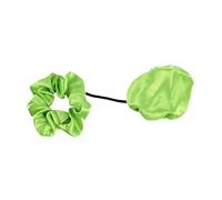 Sharplace Drink Cover Scrunchie Drinks Spiking Protector, Reusable Washable Stylish Hairband with Tube Holes for Women Beach Bar, Green