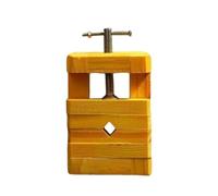 Sharplace Engraving Equipment Carving Press Clamp Vise Tool with Secure Screw Clamp and Solid Wood Construction for Non Slip Engraving Suitable for Stamp Making Stone Engraving Small Crafts, Medium